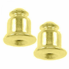Ear nut Bullet Gold